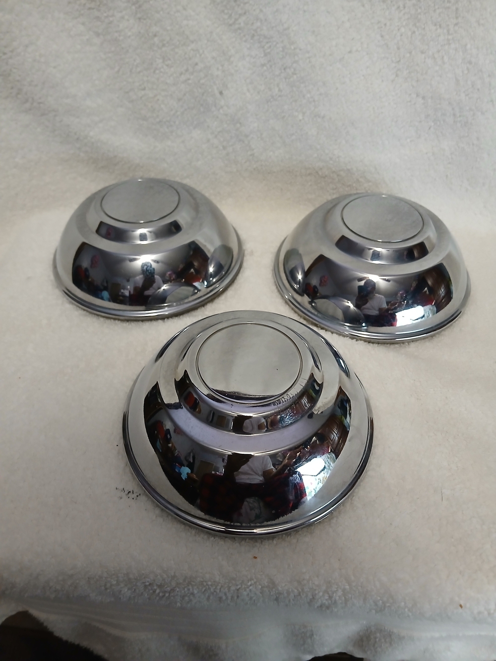 Set of 3 Chrome Hubcaps / Center Caps For 2006-2031 Dodge Charger